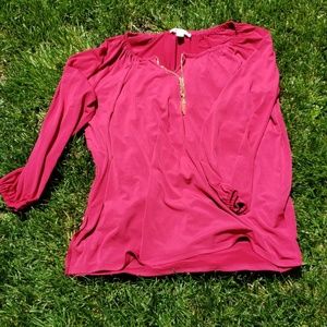 Michael Kors Gorgeous fuchsia blouse